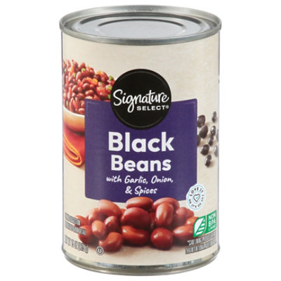 Signature SELECT Beans Black With Garlic Onion & Spices - 15 Oz - Image 4
