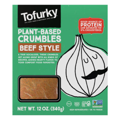 Tofurky Ground Beef 12 Oz Tom Thumb