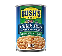 BUSH'S BEST Reduced Sodium Garbanzo Beans - 16 Oz