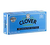 Clover Butter Unsalted Sweet Cream 4 Count - 16 Oz