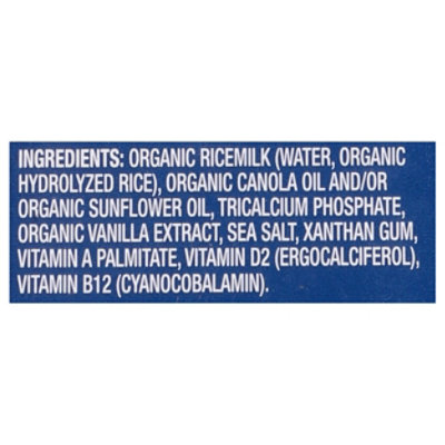 Rice Dream Rice Drink Enriched Original Unsweetened Organic - 32 Fl. Oz. - Image 5