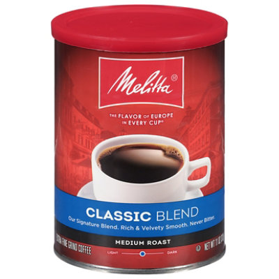 Melitta European Indulgence Coffee Extra Fine Grind Medium Roast 3 Classic Blend - 11 Oz - Image 2