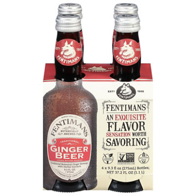 Fentimans Soda Biere Gingembre Ginger Beer Bottles - 4-9.3 Fl. Oz. - Image 3