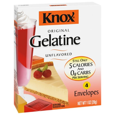 Knox Original Unflavored Gelatine Packets - 4 Count - Image 7