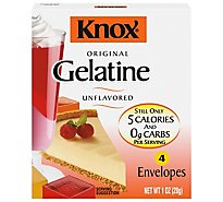 Knox Original Unflavored Gelatine Packets - 4 Count
