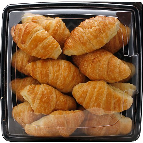 Fresh Baked Natural Butter Croissant - 15 Count