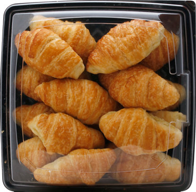 Fresh Baked Natural Butter Croissant - 15 Count - Image 1