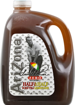 AriZona Arnold Palmer Half & Half Iced Tea Lemonade Zero - 128 Fl. Oz. - Image 2