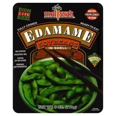 Melissas Edamame Fresh Soybeans In Shell - 6 Oz