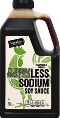 Signature SELECT Less Sodium Soy Sauce - 40 Fl. Oz. - Image 2