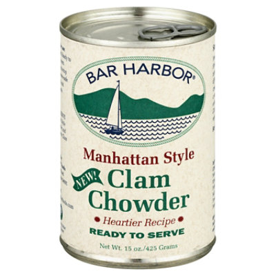 Bar Harbor Chowder Condensed Clam Manhattan Style - 15 Oz