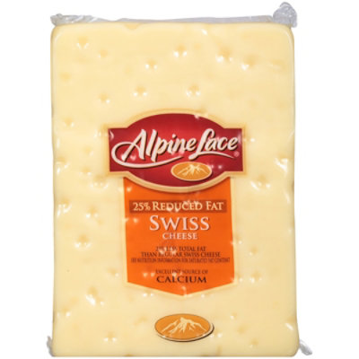 Alpine Lace Reduced Fat Swiss Loaf - Image 1