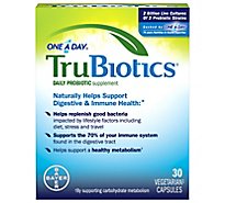 TruBiotics Daily Probiotic Supplement Capsules - 30 Count