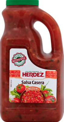 Herdez Salsa Casera Medium Gallon - 70 Oz - Image 2