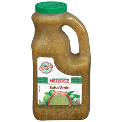 Herdez Salsa Verde Medium Gallon - 68 Oz - Image 3