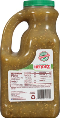 Herdez Salsa Verde Medium Gallon - 68 Oz - Image 6