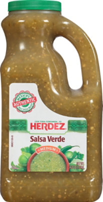 Herdez Salsa Verde Medium Gallon - 68 Oz - Image 2