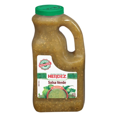 Herdez Salsa Verde Medium Gallon - 68 Oz - Image 1