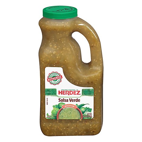 Herdez Salsa Verde Medium Gallon - 68 Oz