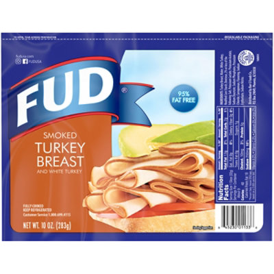 Fud Turkey Breast Smoked - 10 Oz