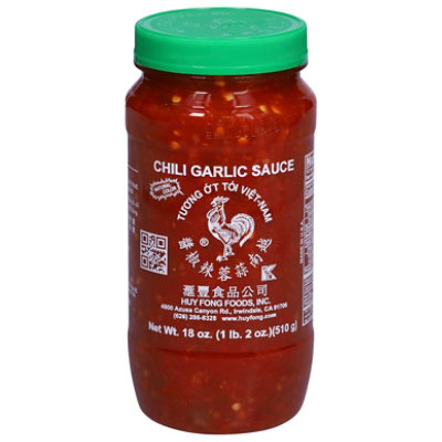 Huy Fong Chili Sauce Vietnam Garlic - 18 Oz - Image 3