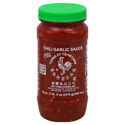 Huy Fong Chili Sauce Vietnam Garlic - 18 Oz