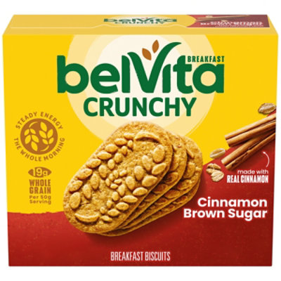 BelVita Cinnamon Brown Sugar Breakfast Bars Biscuits