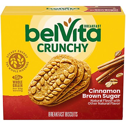 belVita Breakfast Biscuits Cinnamon Brown Sugar - 5-1.76 Oz - Image 2