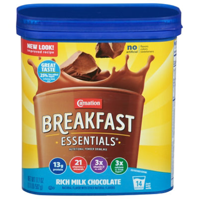 Carnation Breakfast Essentials Nutritional Milk Chocolate Powder Drink Mix - 17.7 Oz - Image 3