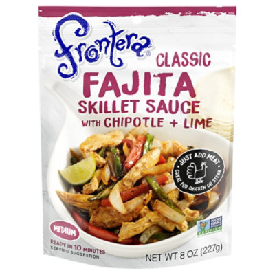 Frontera Sauce Skillet Fajita Classic Medium Pouch - 8 Oz