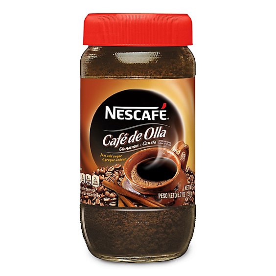 NESCAFE Coffee Instant Cafe de Olla Bottle - 6.7 Oz