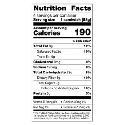 Smuckers Uncrustables Sandwiches Whole Wheat Reduced Sugar Peanut Butter & Strawberry - 4-2 Oz - Image 3