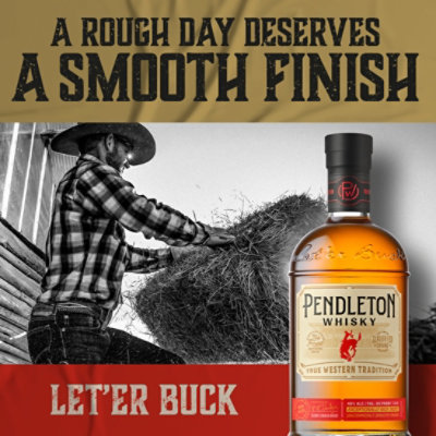 Pendleton Canadian 80 Proof - 1.75 Liter - Image 3