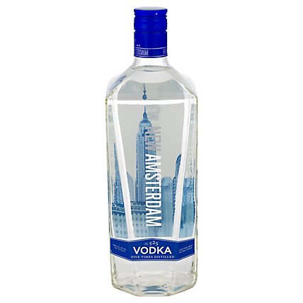 New Amsterdam Vodka 80 Proof - 1.75 Liter - Image 1