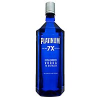 Platinum 7X Vodka 80 Proof - 1.75 Liter - Image 2