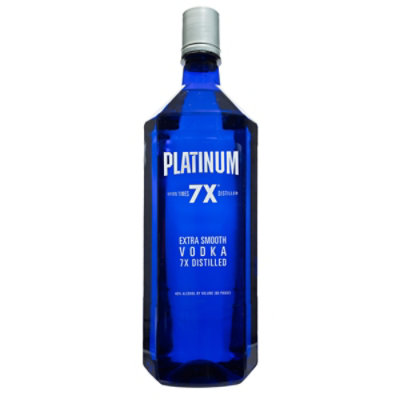 Platinum 7X Vodka 80 Proof Bottle - 1.75 Liter - Image 2