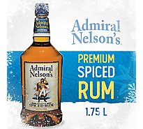 Admiral Nelsons Rum Spiced Premium 70 Proof - 1.75 Liter