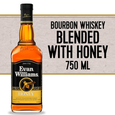 Evan Williams Honey Reserve Bourbon Whiskey 70 Proof - 750 Ml - Image 1