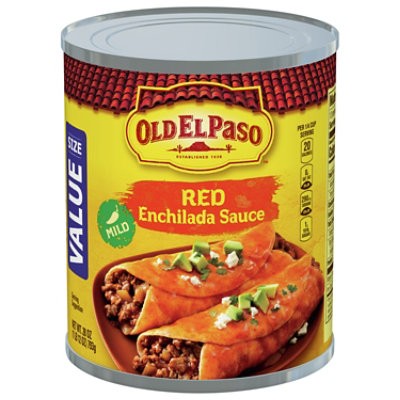 Old El Paso Sauce Enchilada Red Mild Value Size Can - 28 Oz - Image 3