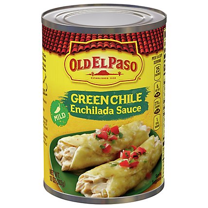Old El Paso Sauce Enchilada Green Chile Mild Can - 10 Oz - Image 3