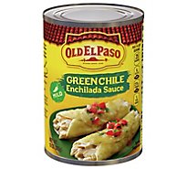 Old El Paso Sauce Enchilada Green Chile Mild Can - 10 Oz