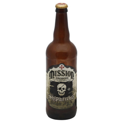 Mission Shipwrecked Double IPA Bottle - 22 Fl. Oz.