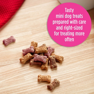 Milk-Bone Flavor Snacks Dog Snacks For All Sizes Minis Beef Chicken Bacon Flavor - 15 Oz - Image 3