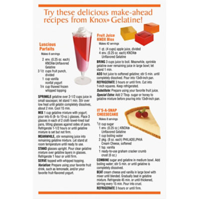 Knox Original Unflavored Gelatin - 32 Count - Image 2