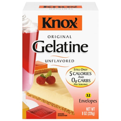 Knox Gelatine Original Unflavored - 8 Oz