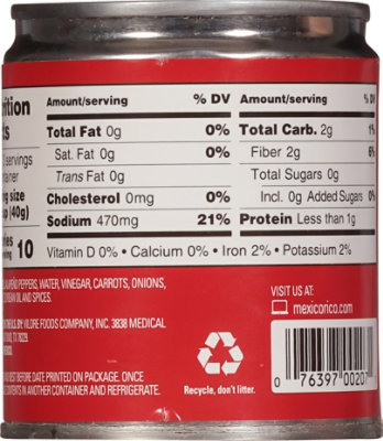 La Costena Jalapenos Sliced Can - 7 Oz - Image 5