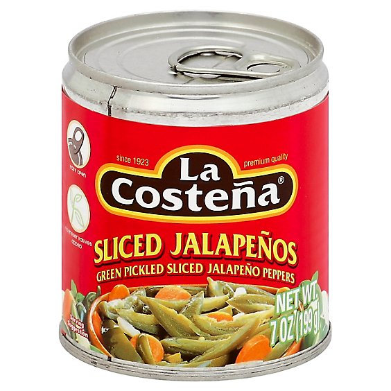 La Costena Jalapenos Sliced Can - 7 Oz