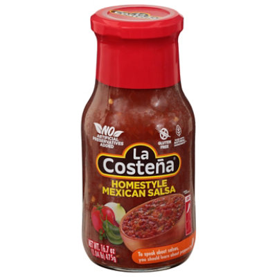 La Costeña Low Homestyle Mexican Salsa - 16 Oz - Image 1