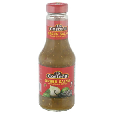 La Costena Salsa Green Mexican Medium Bottle - 16.7 Oz - Image 3