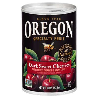 Oregon Fruit Products Pitted Dark Sweet Cherries in Heavy Syrup - 15 Oz - Image 3